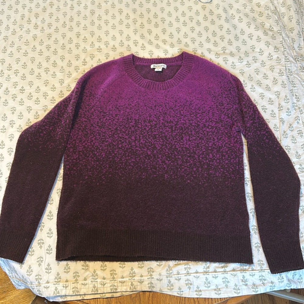 Athleta Jacquard Crewneck sweater